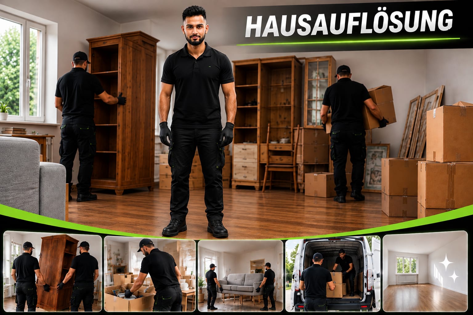 Leistungsübersicht zur Hausauflösung durch Hausservice Kalaba